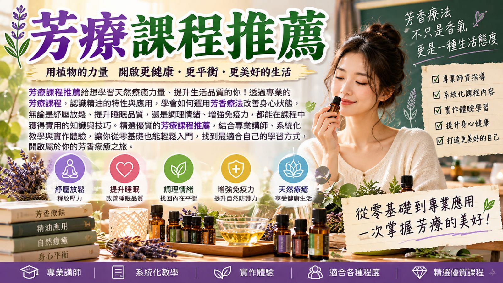 芳療課程推薦怎麼選?從入門學習、專業證照到費用與避雷重點一次看懂